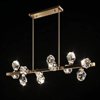 现代简约金属吊灯组合